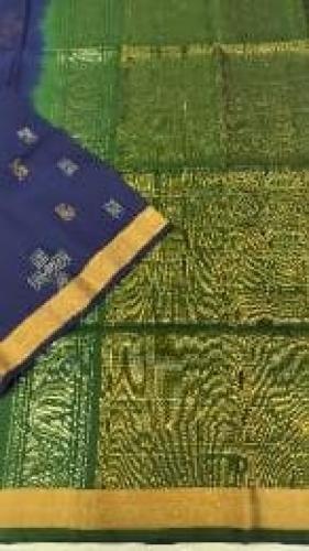 SOFT SILK SAREE WITH BLOUSE